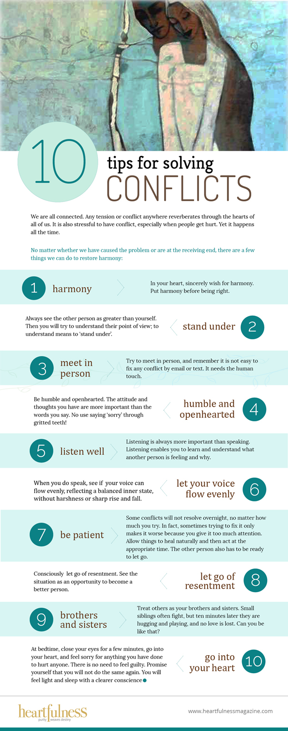 10 tips for solving conflicts 10 tips for solving conflicts