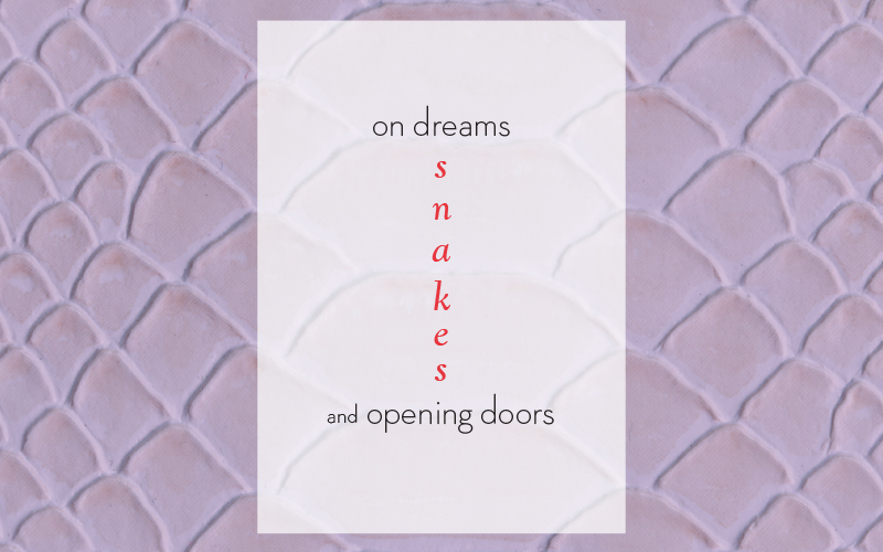 On Dreams Snakes And Opening Doors Heartfulness Magazine